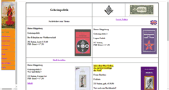 Desktop Screenshot of geheimpolitik.de