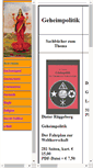 Mobile Screenshot of geheimpolitik.de